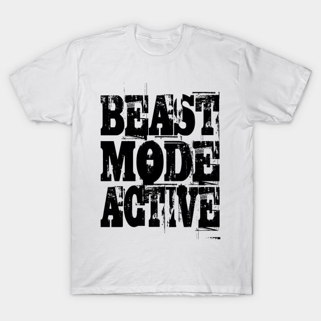 Beast Mode Active T-Shirt by Vitalitee